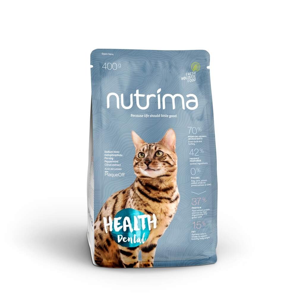Läs mer om Nutrima Cat Health Dental (400 g)