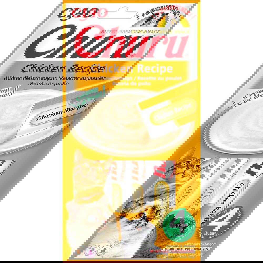 Churu Creamy Puré Kyckling 4 st
