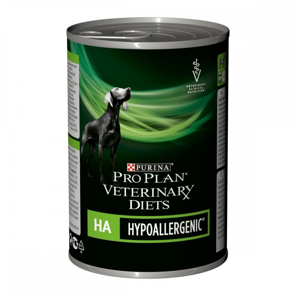Läs mer om Purina Pro Plan Veterinary Diets Dog Adult HA Hypoallergenic 400 g