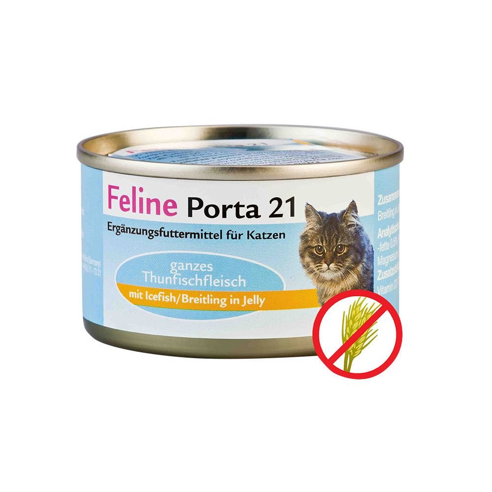 Läs mer om Feline Porta 21 Tonfisk & Shirasu (90 g)