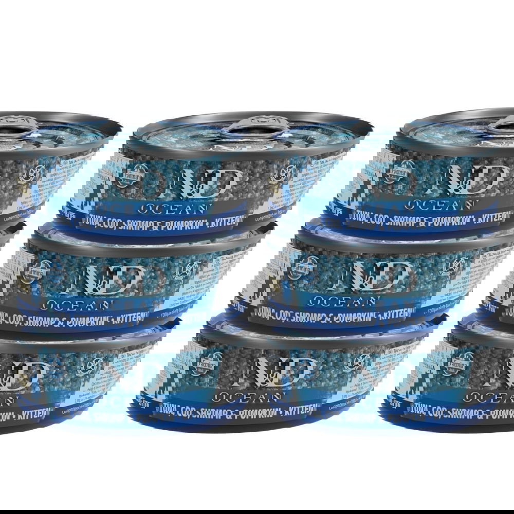 Farmina N&D Cat Ocean Tuna & Pumpkin Kitten 6x70 g