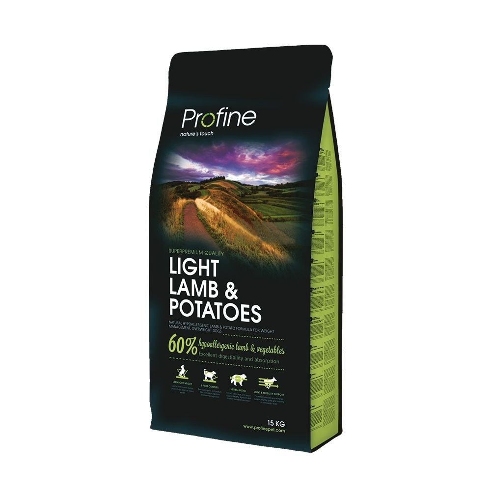 Läs mer om Profine Light Lamb & Potatoes (15 kg)