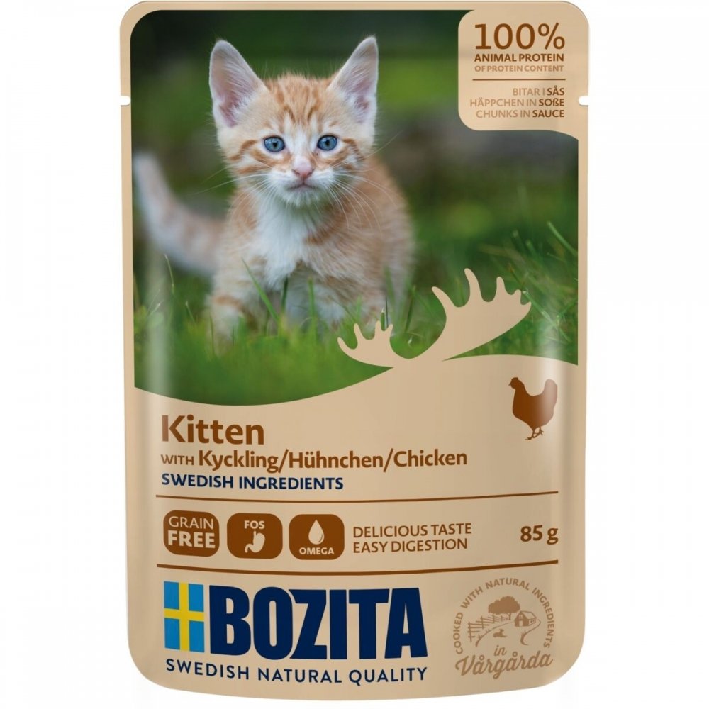 Bozita Kitten Kyckling i Sås 85 g