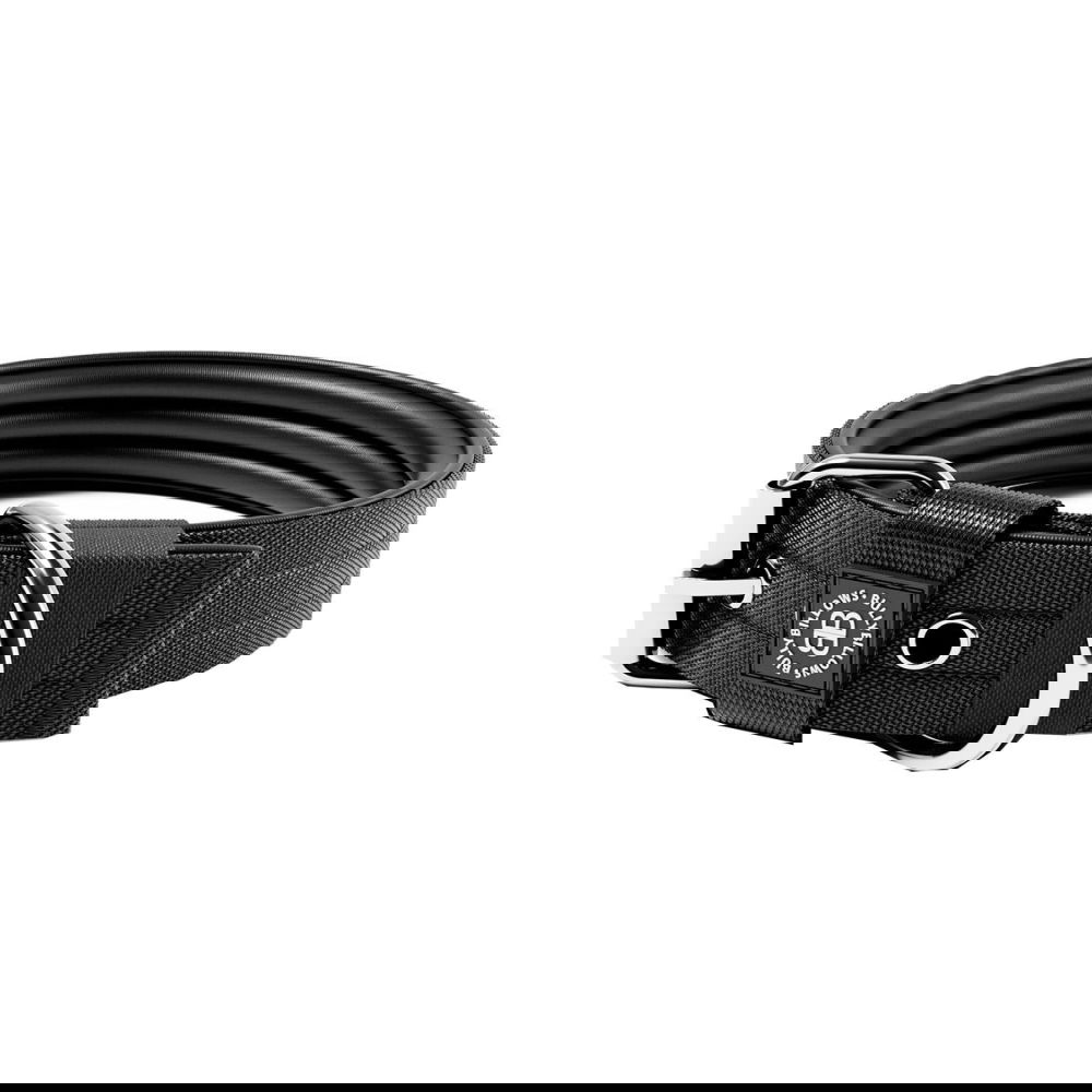 BullyBillows Hundhalsband med Spänne Svart 4 cm (L)