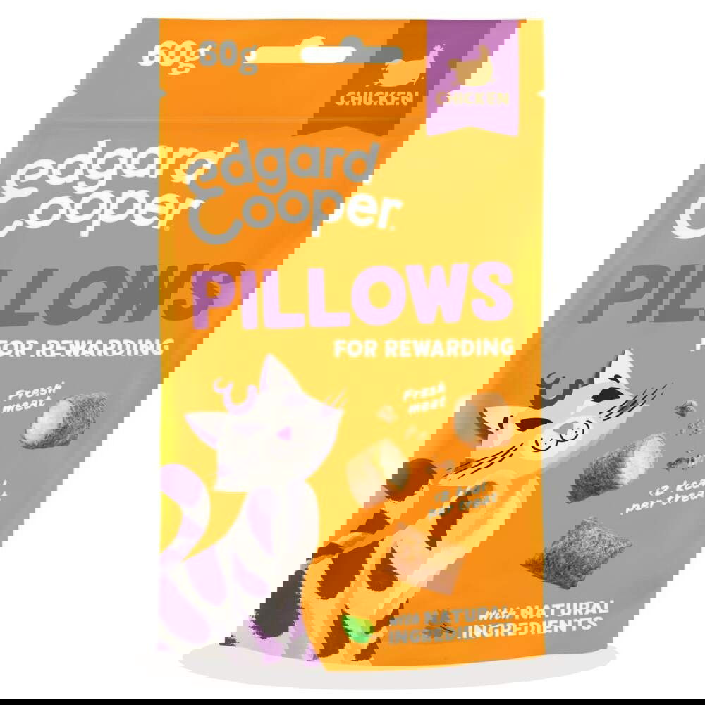 Edgard&Cooper Pillows Kattgodis Kyckling 60 g