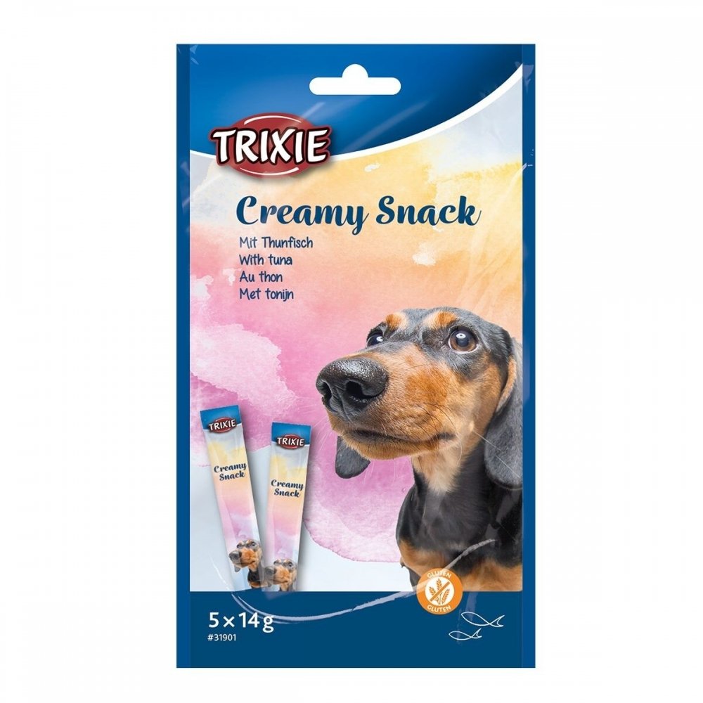 Trixie Krämigt Hundgodis med Tonfisk 5×14 g