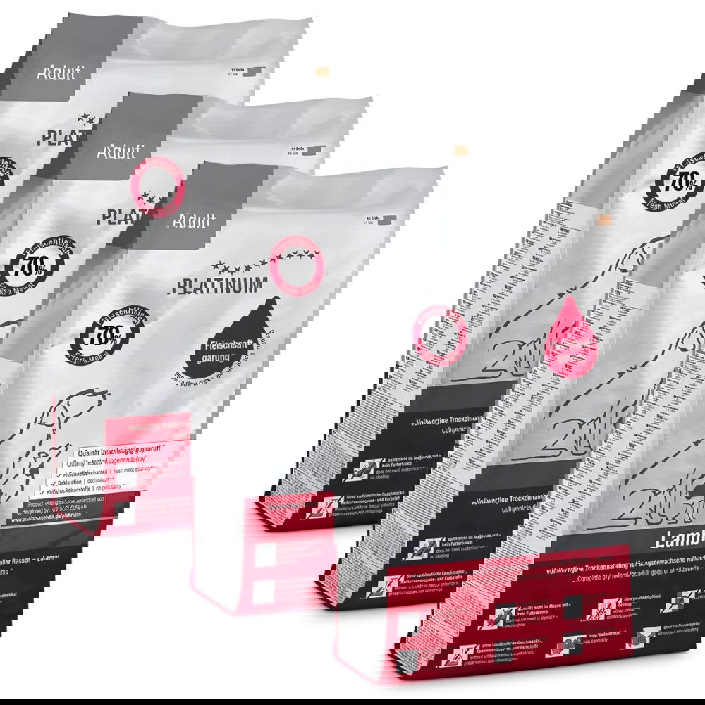 Platinum Adult Lamb 3x5kg