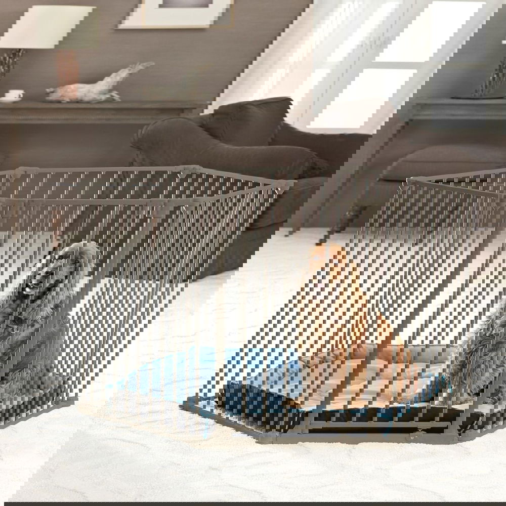 Savic De Luxe Valphage/Hundgrind 6 Paneler Ljusbrun