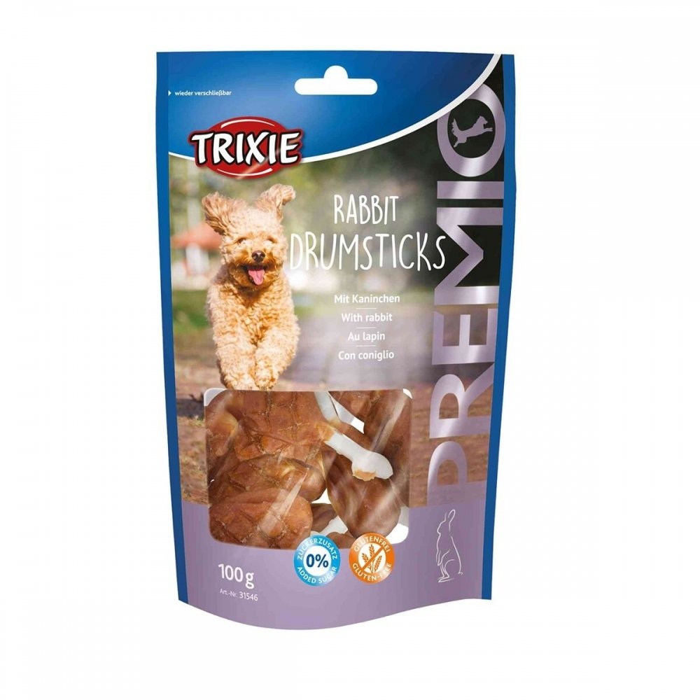 Alternativ bild 1 för Trixie Premio Rabbit Drumsticks 100g