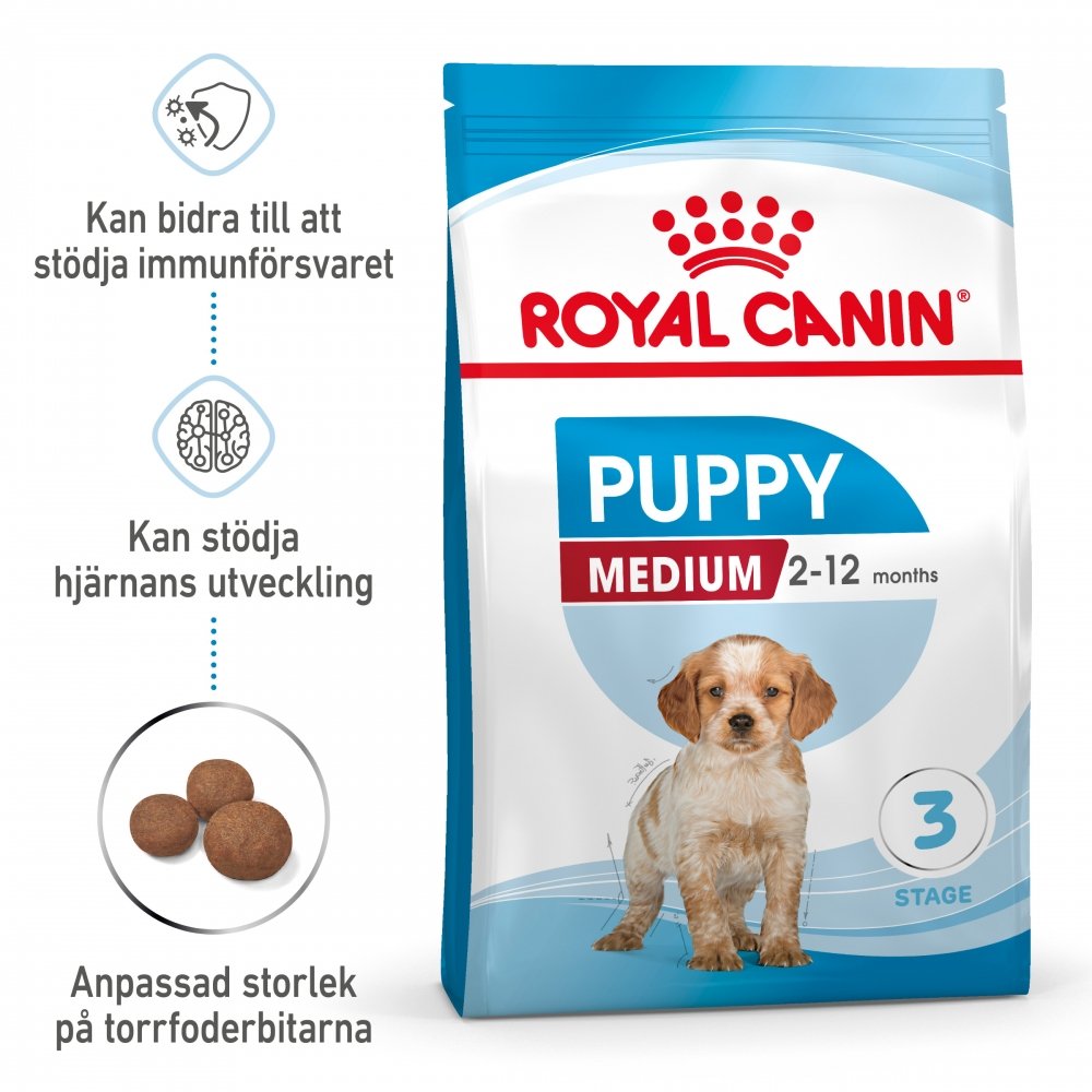 Läs mer om Royal Canin Medium Puppy (4 kg)