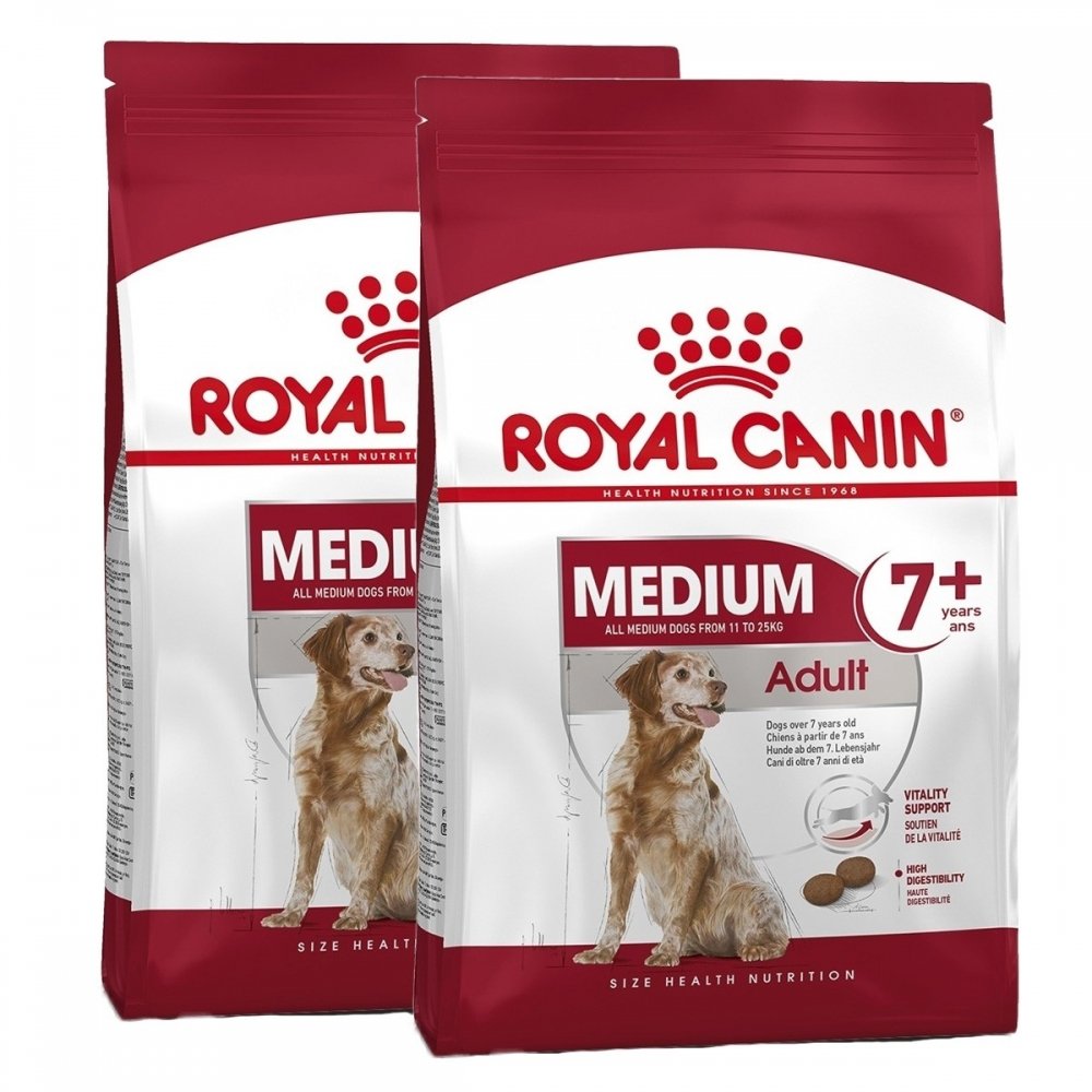 Royal Canin Medium Adult 7+ 2×15 kg