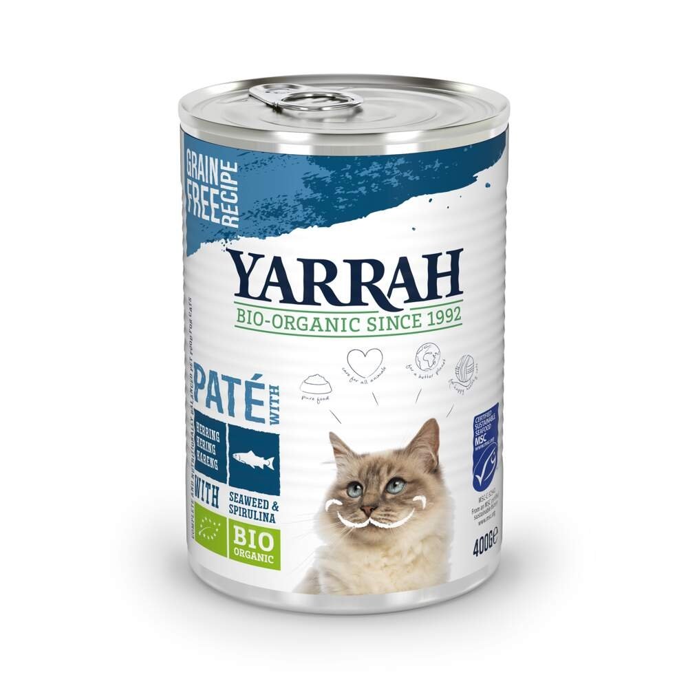 Läs mer om Yarrah Organic Cat Fish Paté 400 g