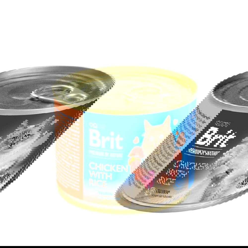 Brit Premium by Nature Cat Chicken with Rice 200 g