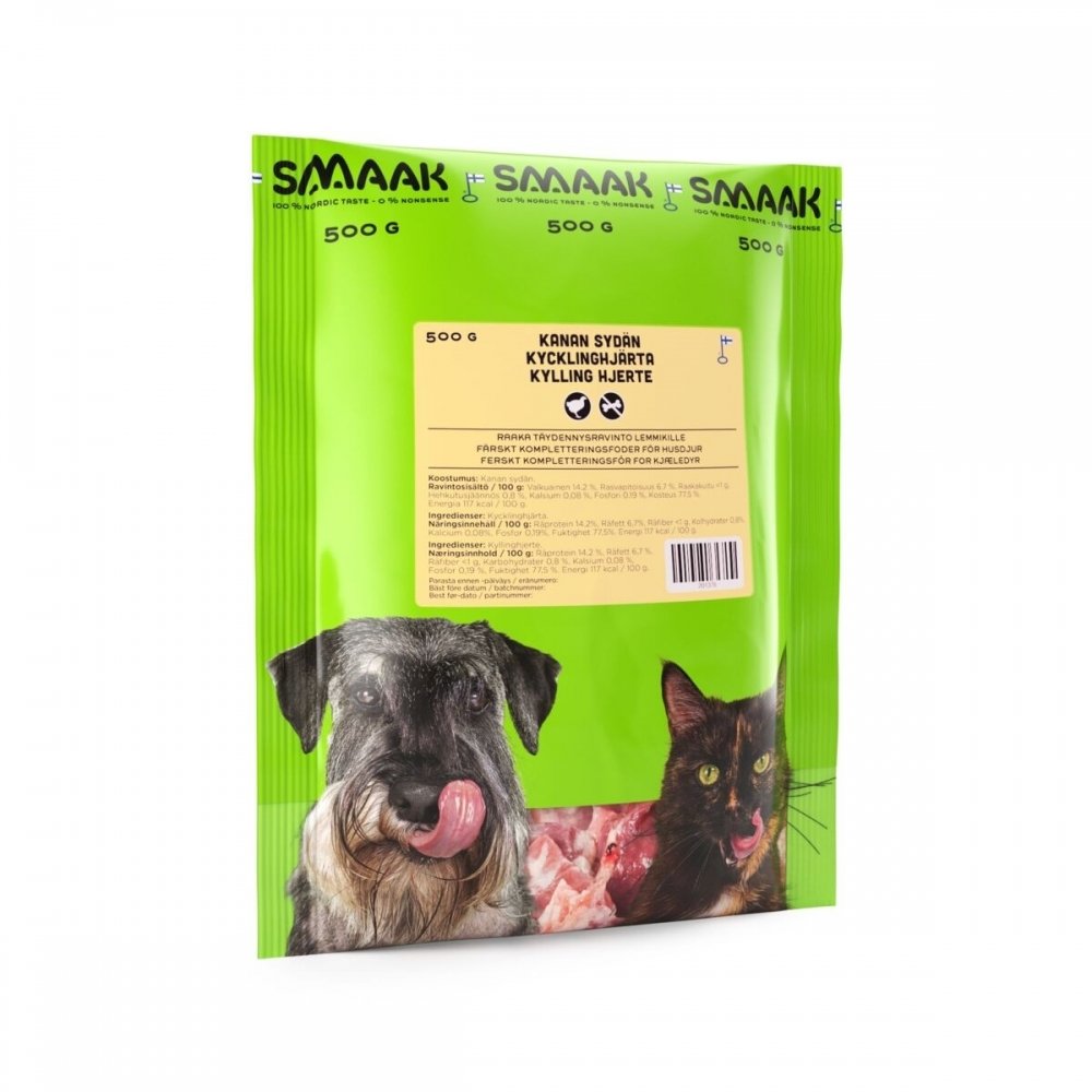 SMAAK Kycklinghjärta 500 g