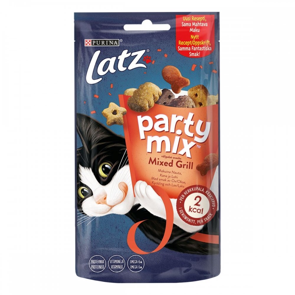 Läs mer om Latz Partymix Grill Kattgodis