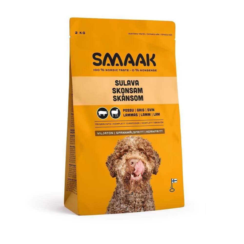SMAAK Dog Adult Grain Free Pork (10 kg)