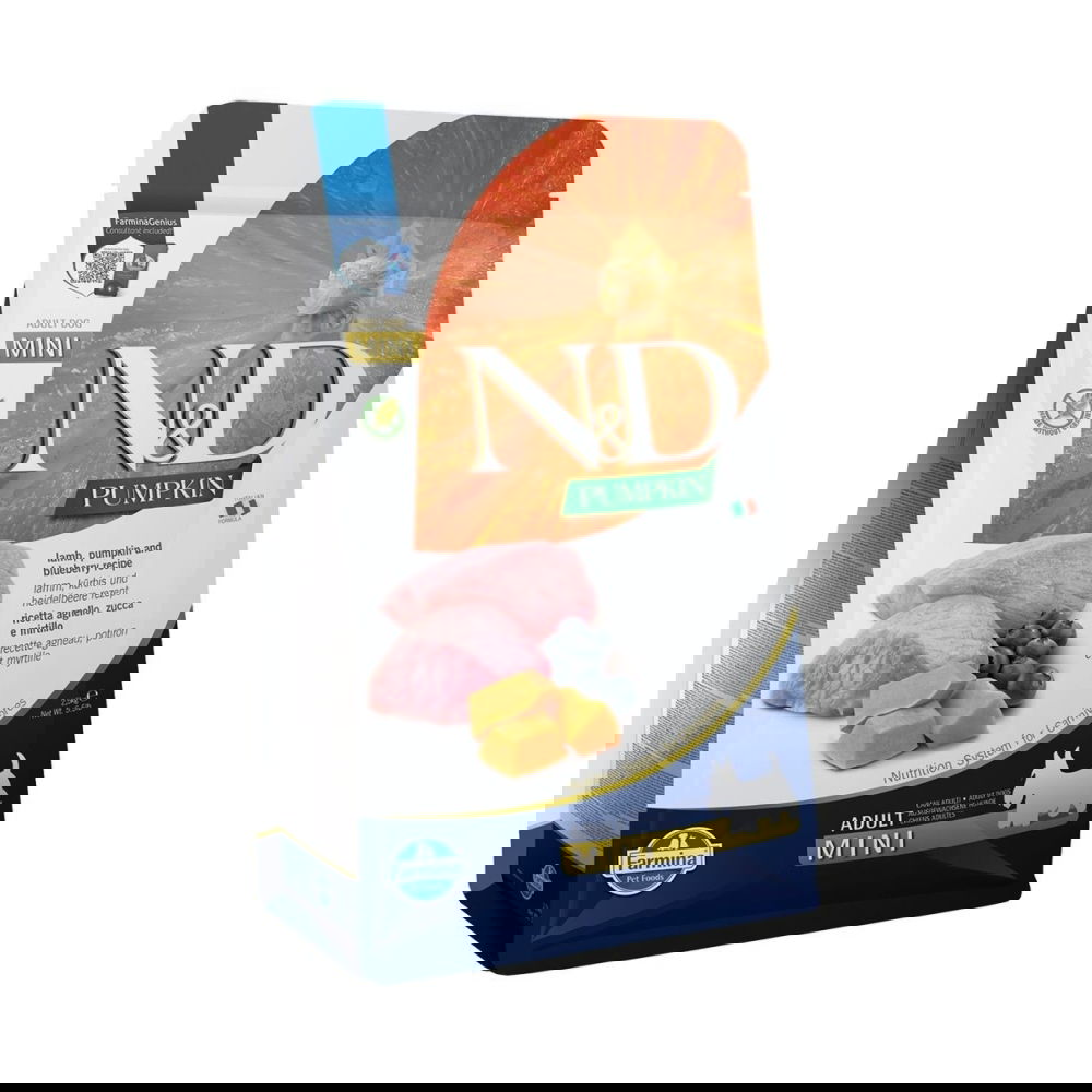 Farmina N&D Dog Pumpkin, Lamb & Blueberry Small (2,5 kg)