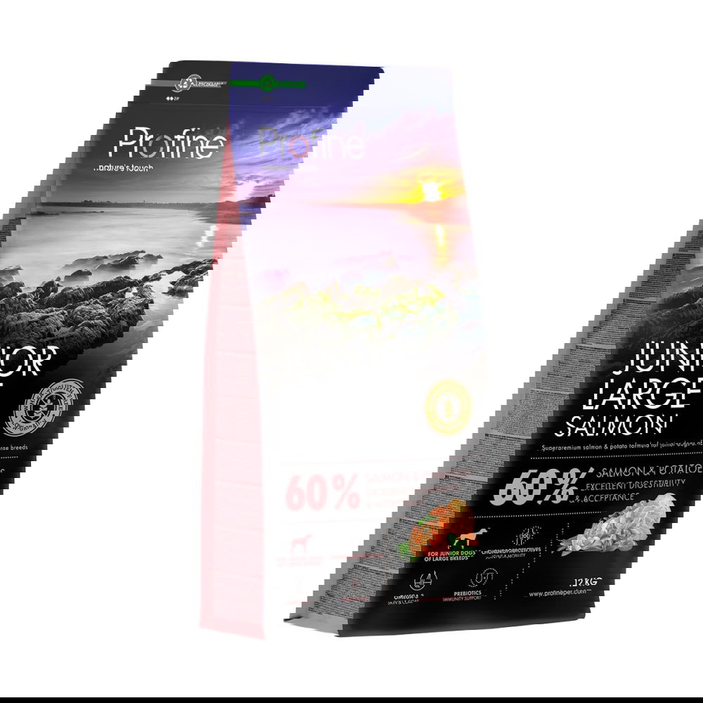 Profine Dog Junior Large Salmon 12kg