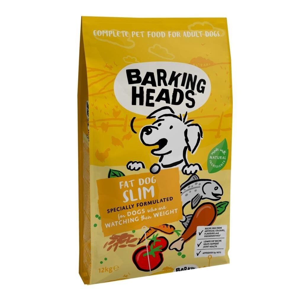 Läs mer om Barking Heads Fat Dog Slim (12 kg)