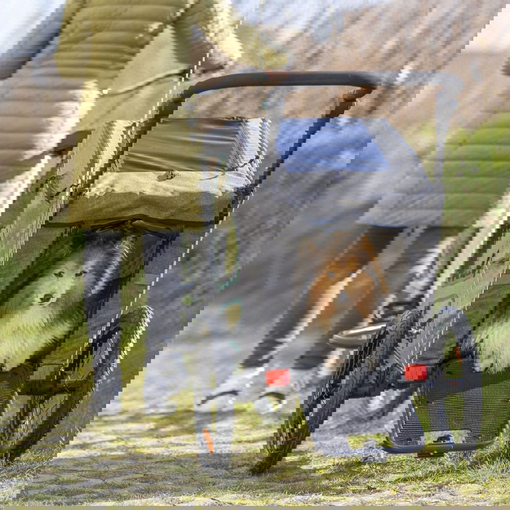 Trixie Premium Cykelvagn Hund Grå (M)