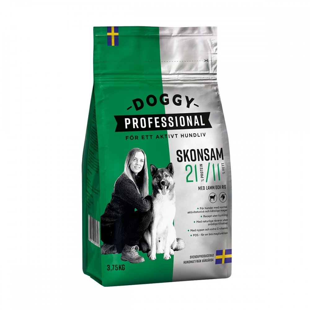 Läs mer om Doggy Professional Skonsam (3,75 kg)