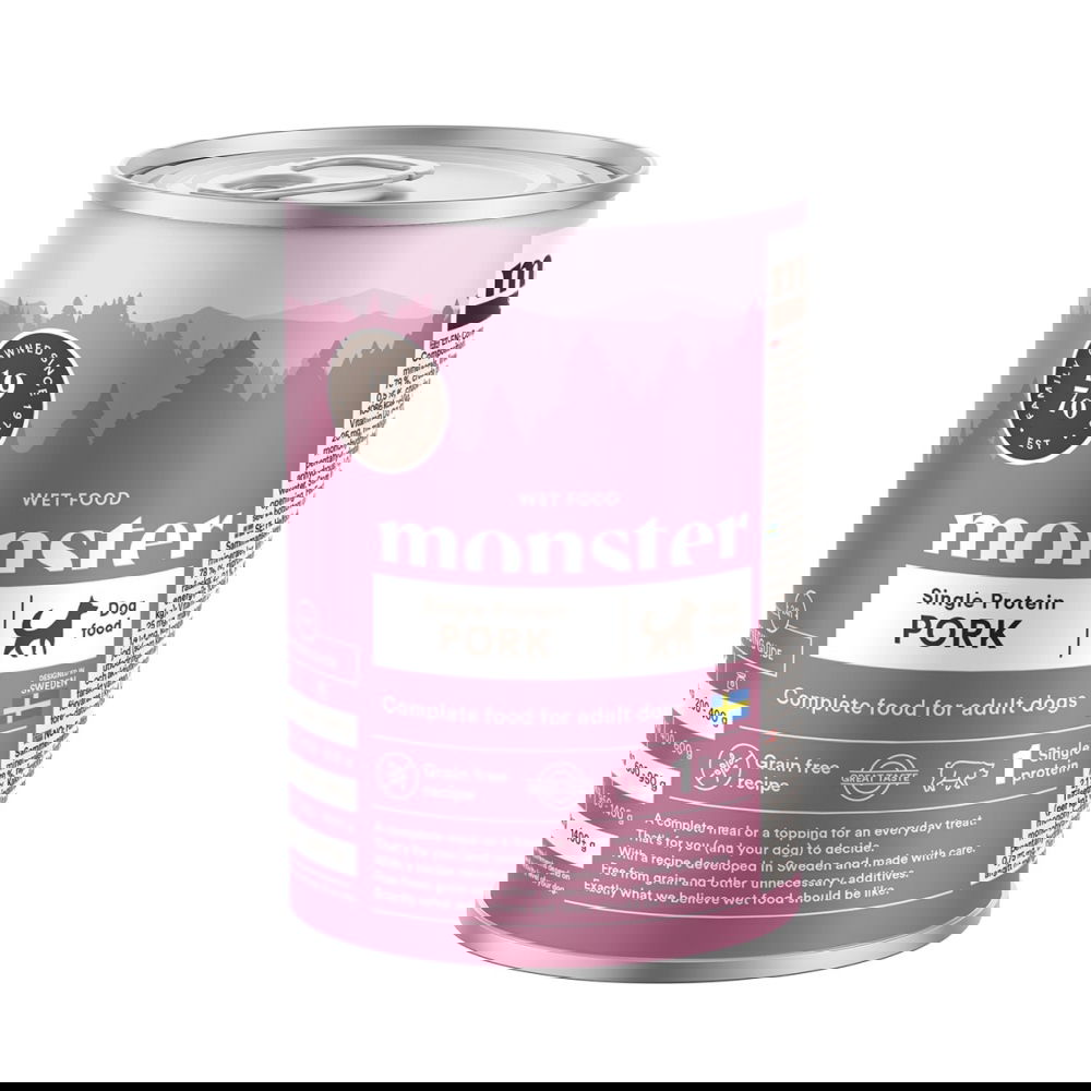 Monster Dog Adult Single Protein Pork 400 g