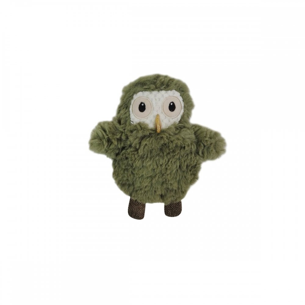 Bark-a-Boo Amber Woodland Uggla med Platt Squeaker