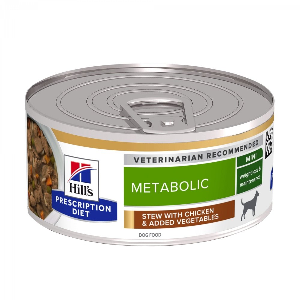 Läs mer om Hills Prescription Diet Canine Metabolic Chicken & Vegetables 156 g