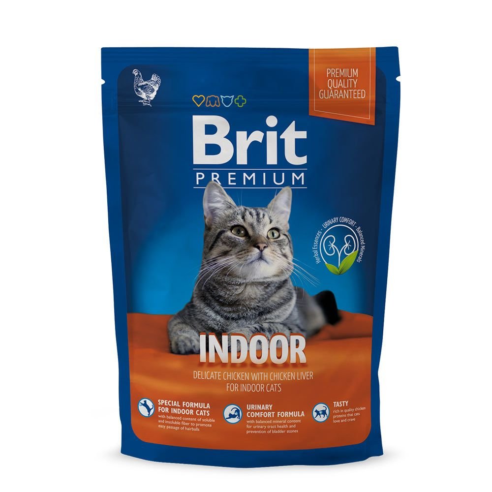 Brit Premium Cat Indoor (8 kg)