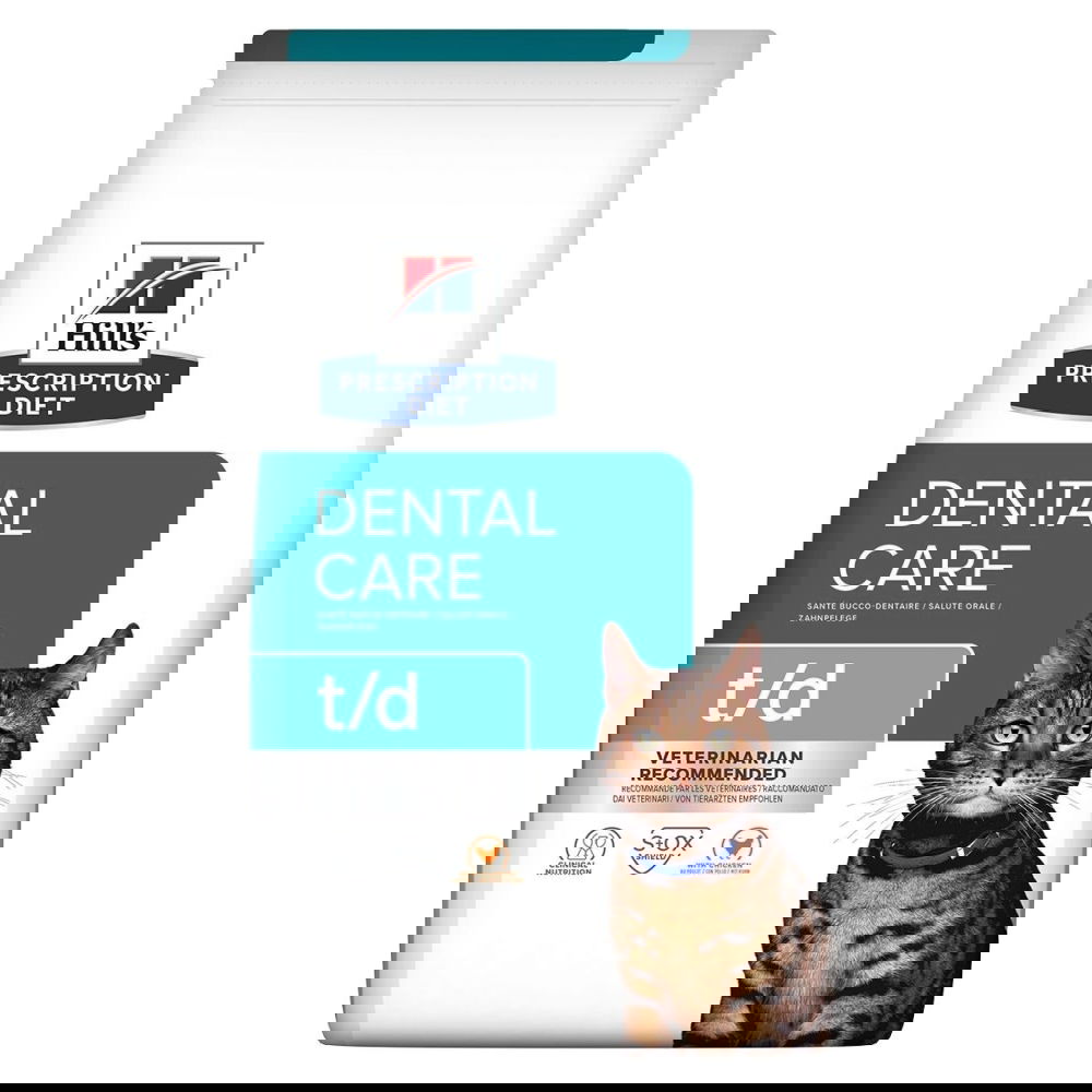 Hill's Prescription Diet Cat t/d Dental Care Chicken 3 kg