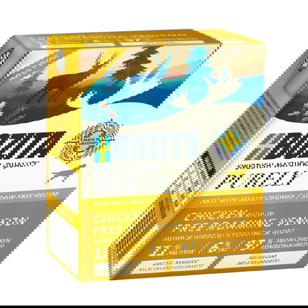 Bozita Purely Paté Venison 370 g