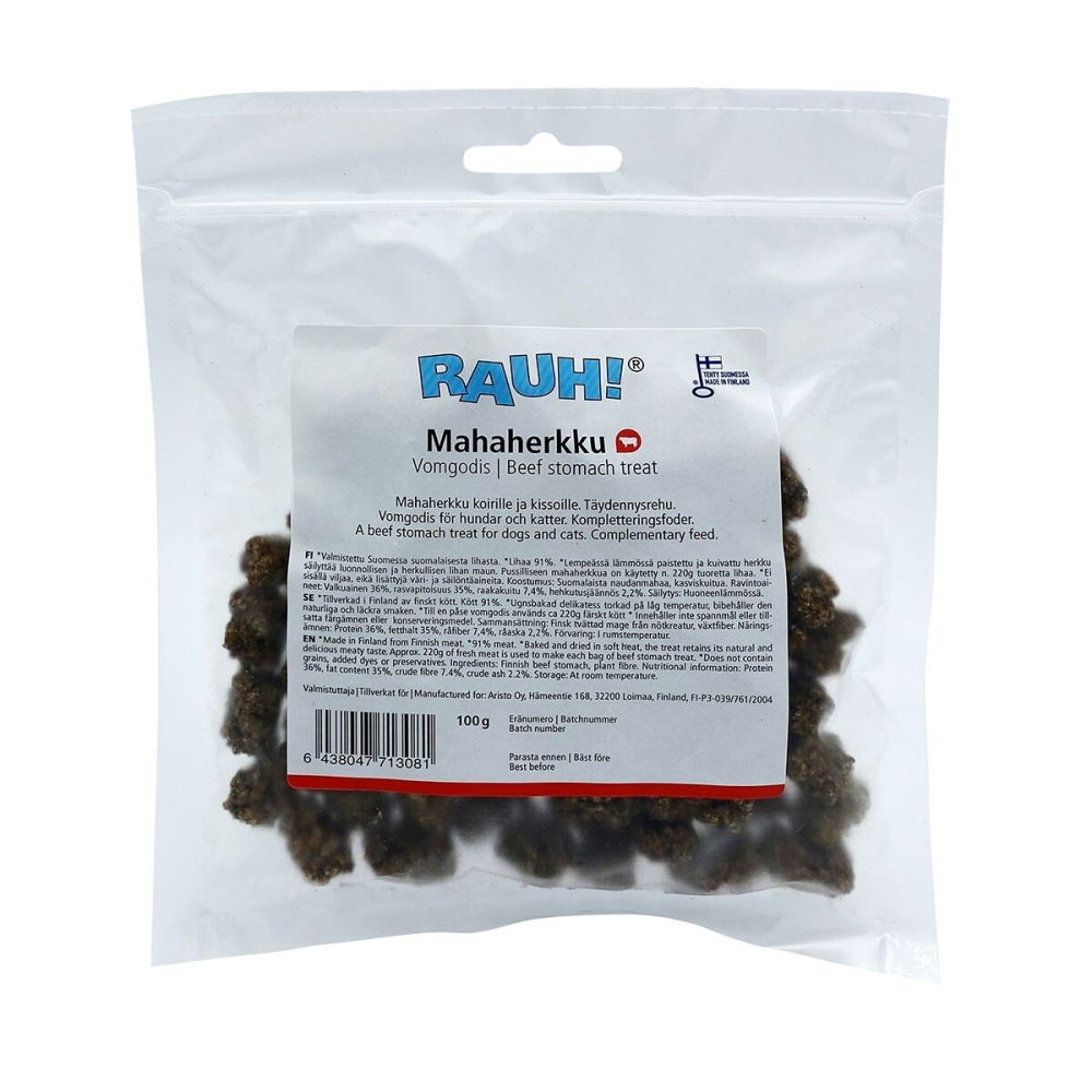 RAUH! Torkade Vombitar 100 g