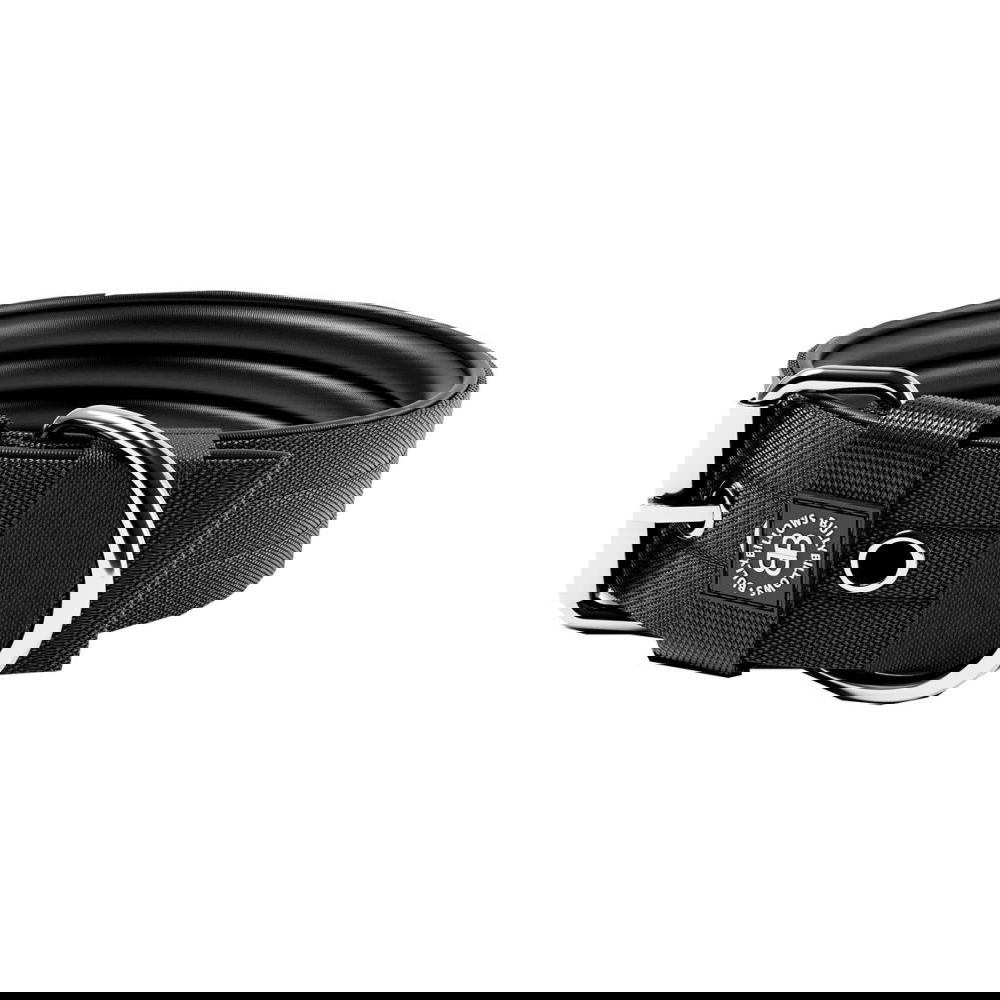 BullyBillows Hundhalsband med Spänne Svart 5 cm (L)