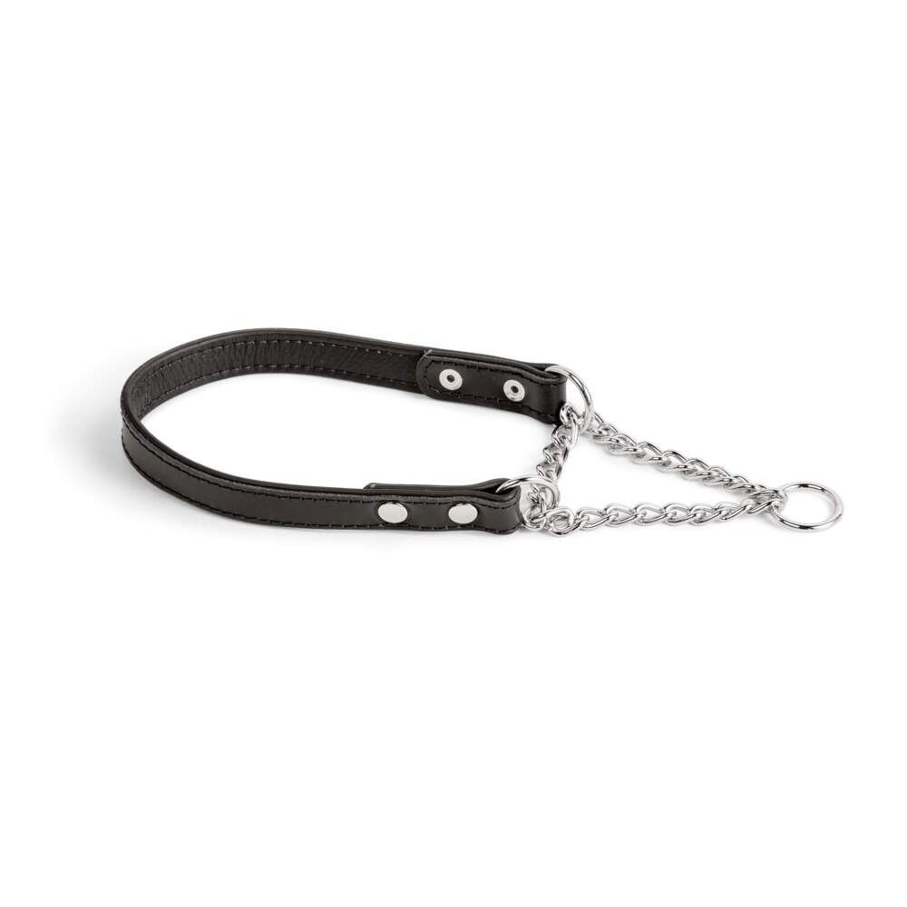 Feel Basic Vadderat Halsband Halvstryp Svart (2 x 40-55 cm)