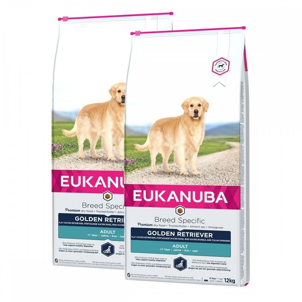 Läs mer om Eukanuba Specific Golden Retriever 2 x 12 kg