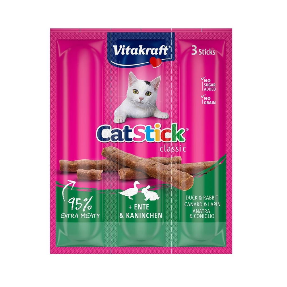 Vitakraft Cat Stick Duck/Rabbit 18 g