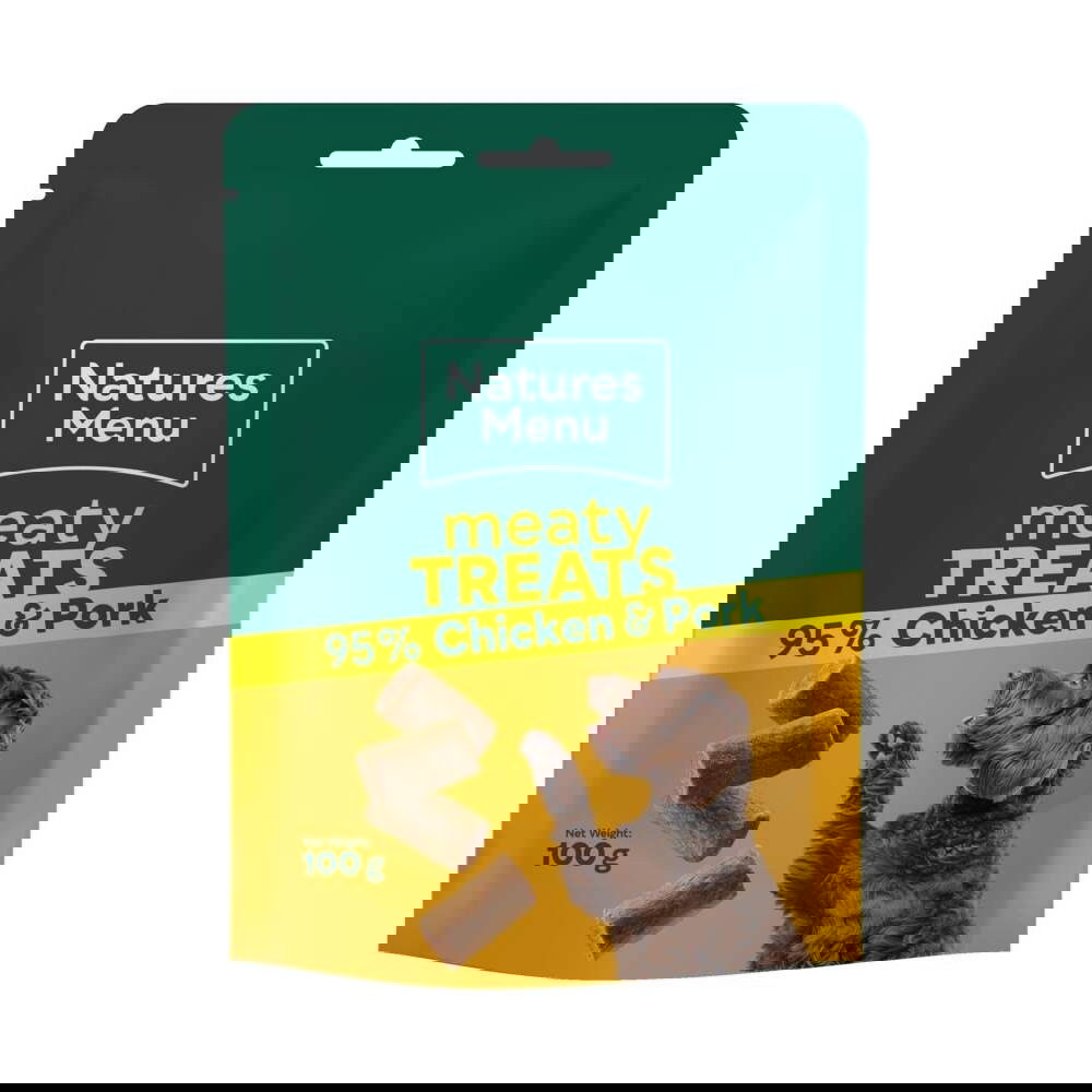 Natures Menu Hundgodis Kyckling & Fläsk 100 g