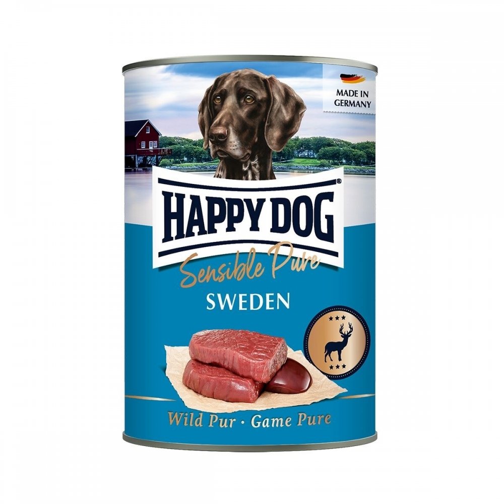 Läs mer om Happy Dog Sweden Game 400 g