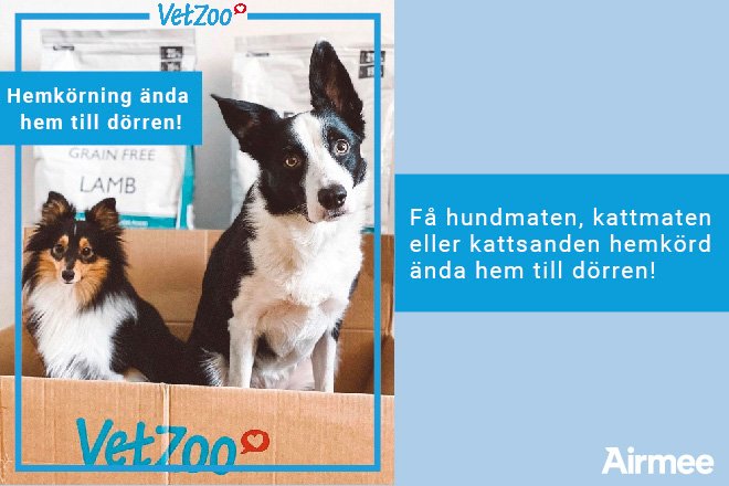 Hemleverans hundmat