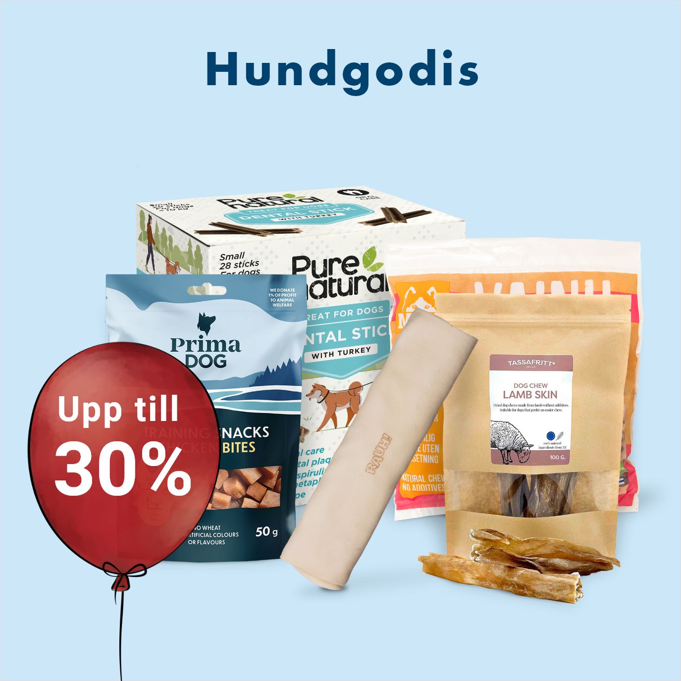 Kampanj på Hundgodis