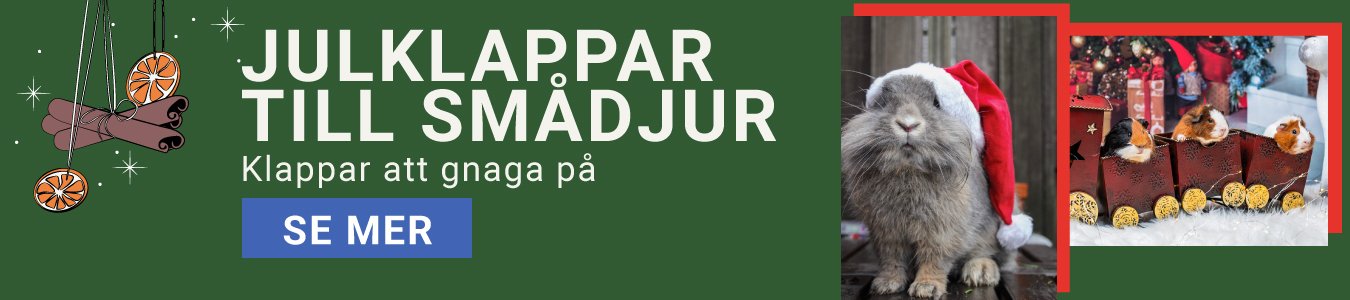 Julklappar till smådjur