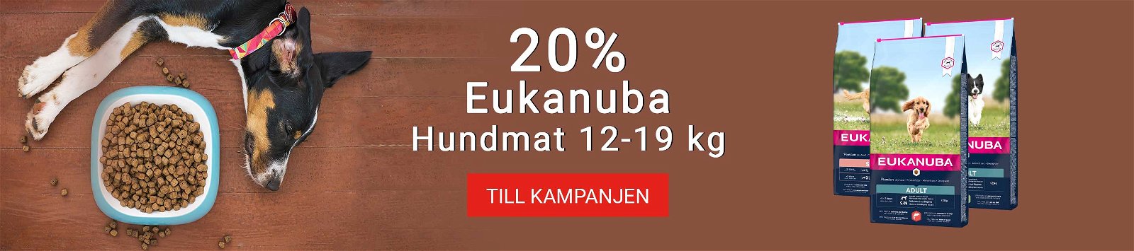 Kampanj på Eukanuba