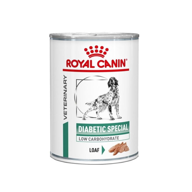 Royal Canin Veterinary Diets Dog Diabetic Special Low Carbohydrate Loaf 12x410 g