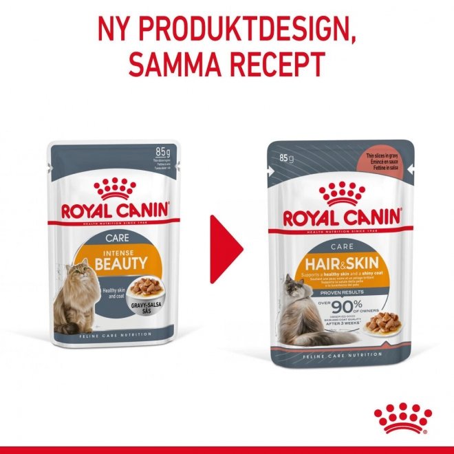 Royal Canin Hair & Skin Care Gravy 12 x 85 g