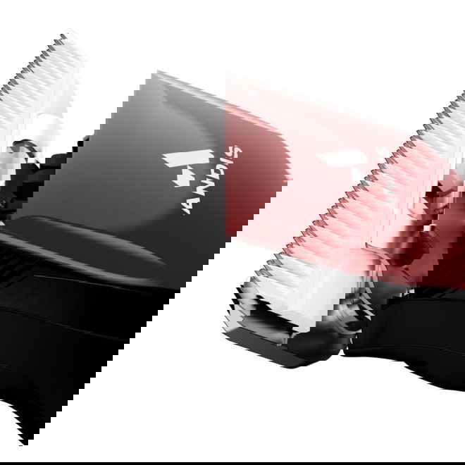 Andis Pulse ZR II Wide Klippmaskin Röd