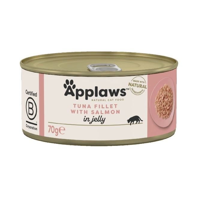 Applaws Tuna Fillet with Salmon in Jelly 70 g