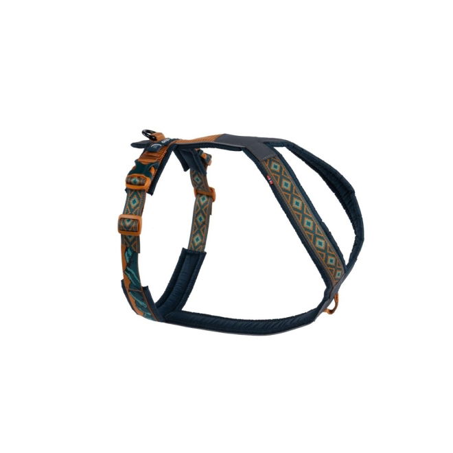 Non-stop Dogwear Line Trail Quest Rachel Pohl Hundsele 5.0 Brun/Svart