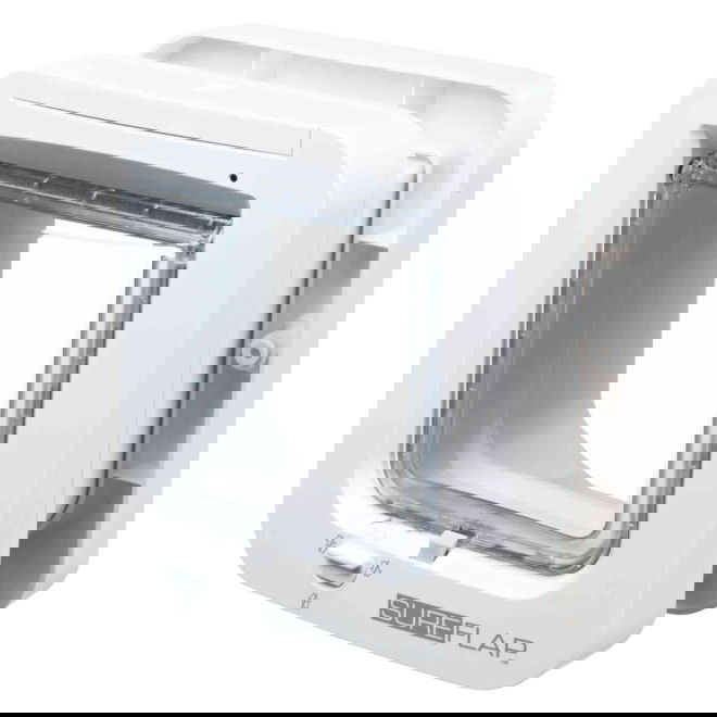 Sureflap Kattlucka med Microchip Vit