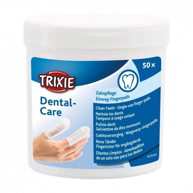 Trixie Fingerpads för tänder 50-pack