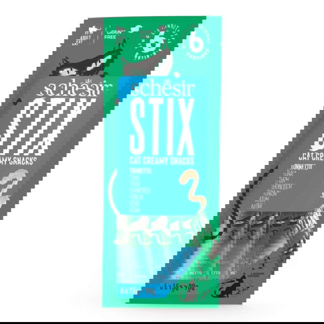 Schesir Cat Treat STIX Tuna